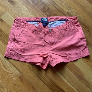 North face shorts. Cotton linen blend.